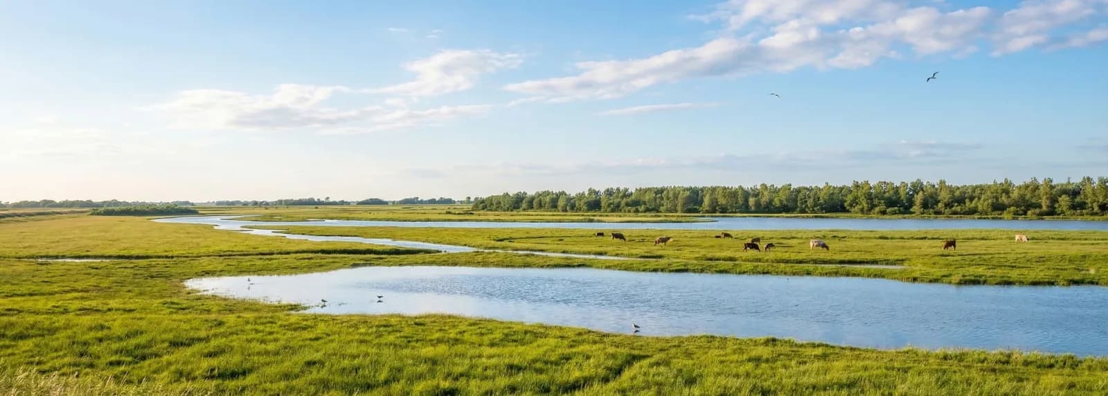 Ferienhaus und Ferienwohnung in Kating: Natur am Katinger Watt